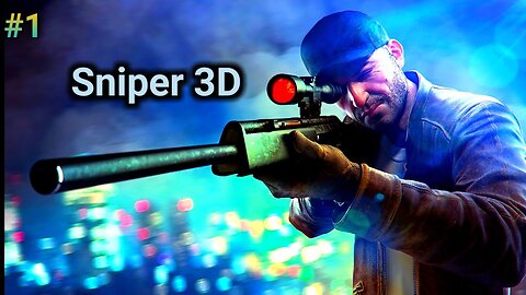 Sniper 3d gun shooting gameplay scene
