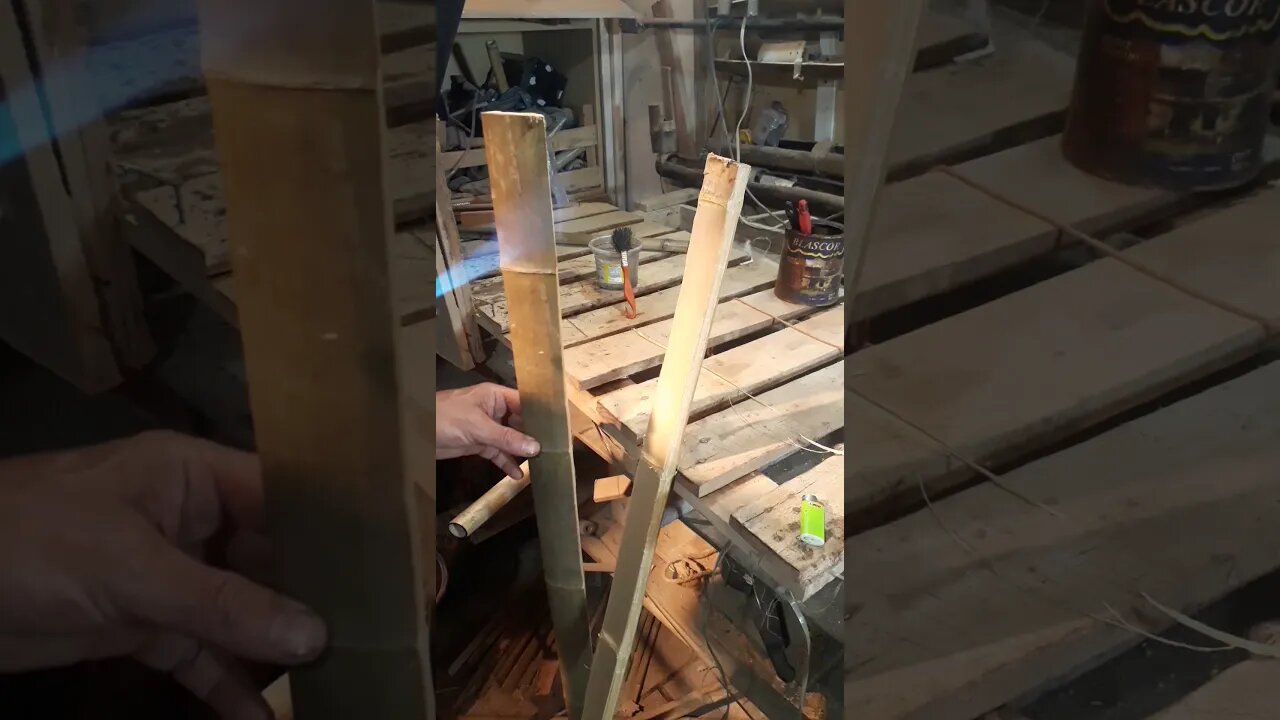 arco curto recurvo de bambu
