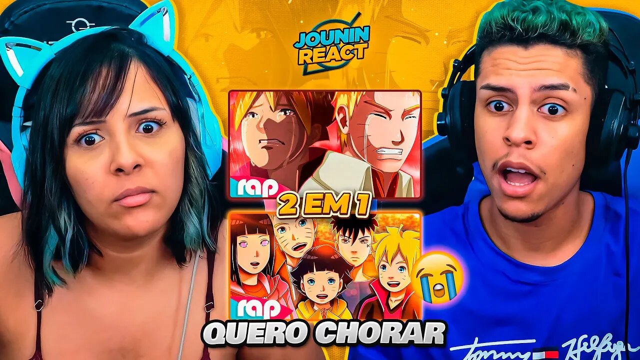 2 EM 1 - MECKYS | NOSSOS LAÇOS 🦊 & A MORTE DE UM UZUMAKI 💔 | [React Rap Nerd] 🔥