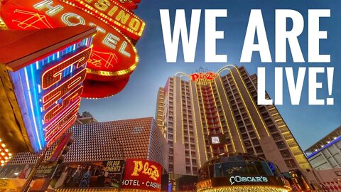 Vegas Strip Livestream IRL - First Friday and Freaky Fremont Street!