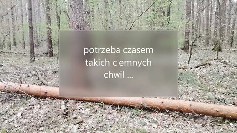 potrzeba czasem takich ciemnych chwil ...( autorem tych przemyśleń jest moja córka )