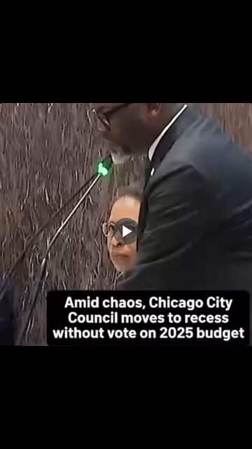 WHAT A CLOWN. The Mayor of Chicago was seen CANCELLING a meeting...