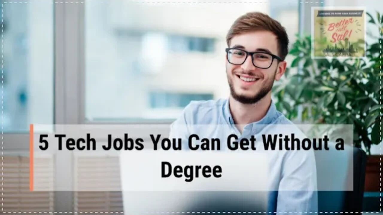 5 Tech Jobs You Can Get Without a Degree