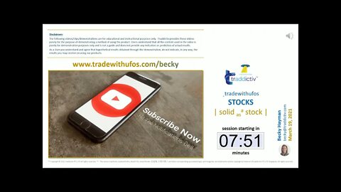 AutoUFOs SOLID AS A STOCK (Becky Hayman) 2021 Mar-19