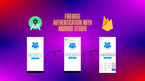 How to make OTP sending app in Android studio using firebase authentication. #android #studio