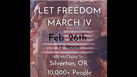 Let Freedom March IV in Silverton #oregon