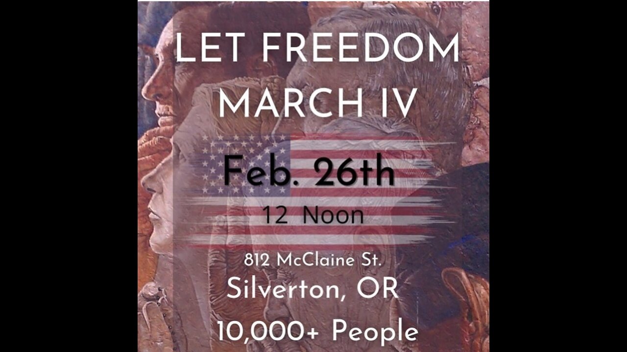 Let Freedom March IV in Silverton #oregon