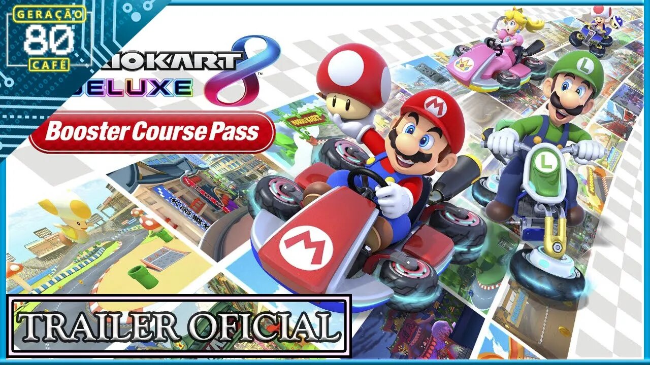 MARIO KART 8: DELUXE - Trailer da DLC Booster Course Pass - Onda 1 (Legendado)