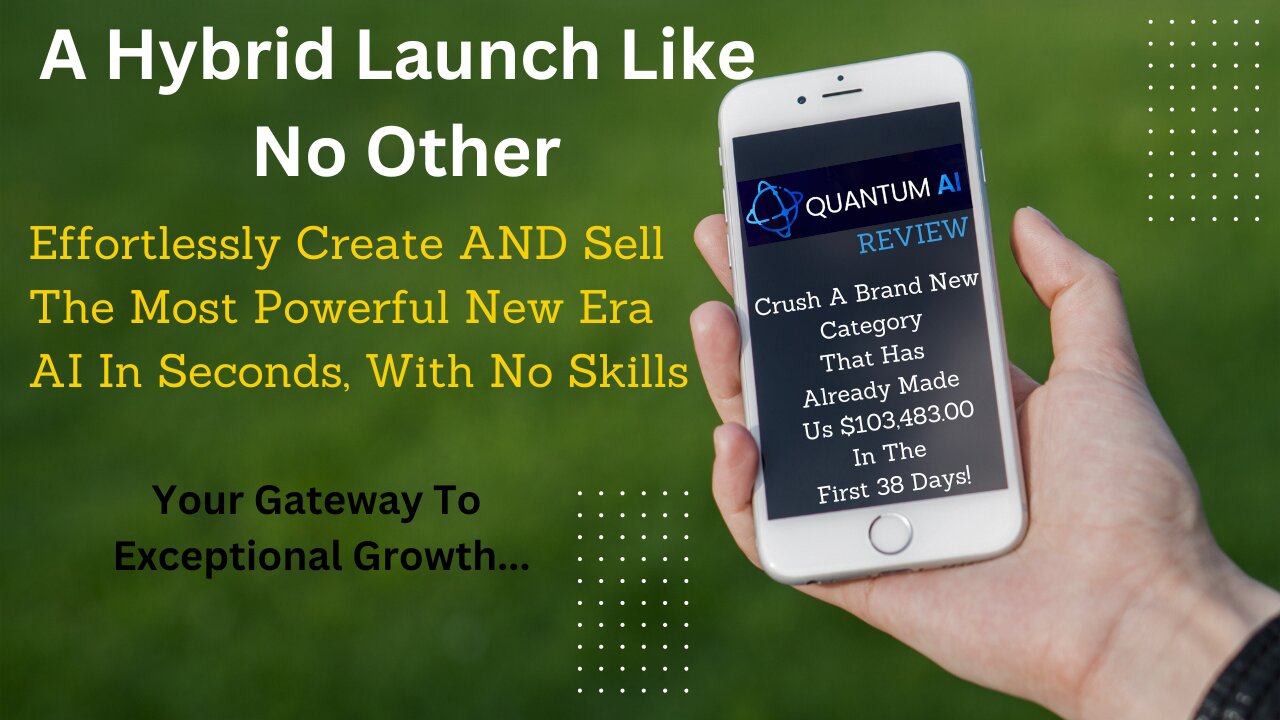 Quantum AI Review- Effortlessly Create AND Sell With No Skills