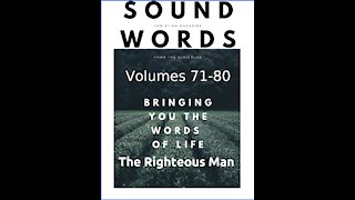 Sound Words, The Righteous Man