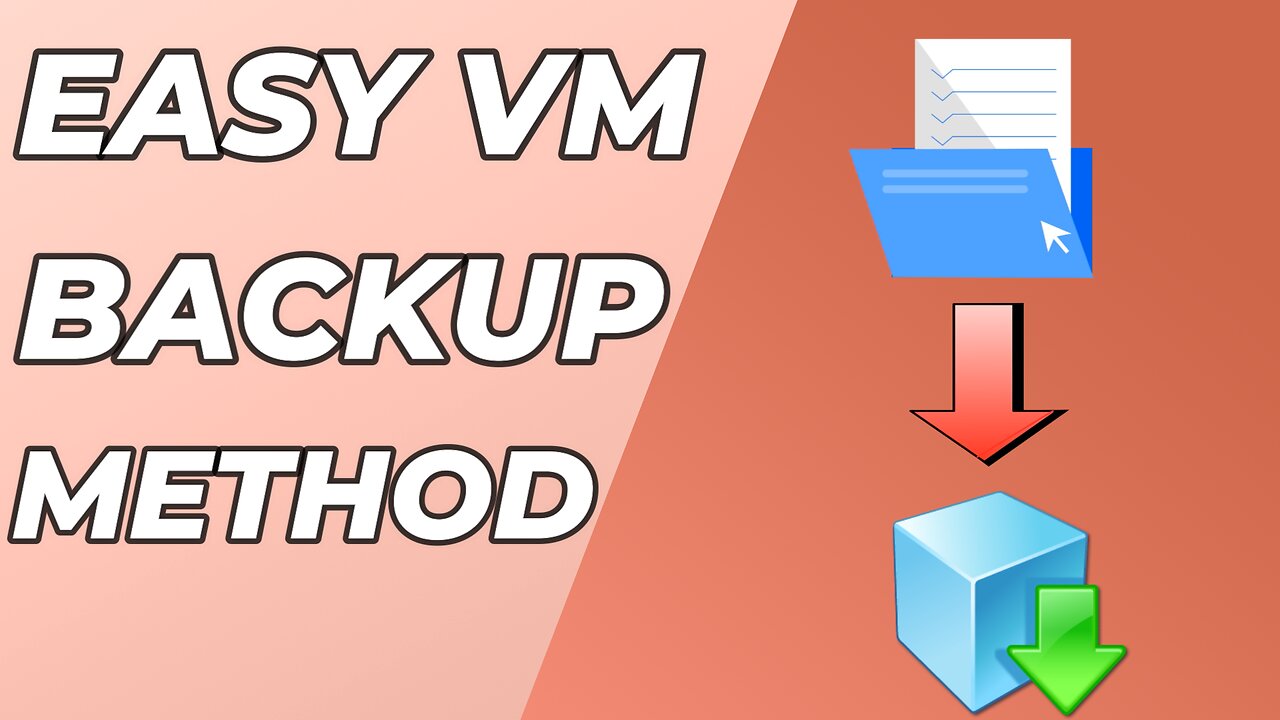 Super SIMPLE Virtual Machine Backup