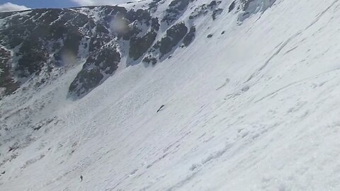 10 April 2021 Tuckerman Ravine Ski (Falls and Tumbles)