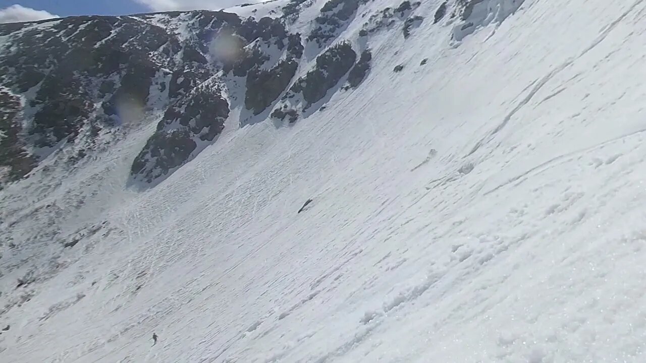 10 April 2021 Tuckerman Ravine Ski (Falls and Tumbles)