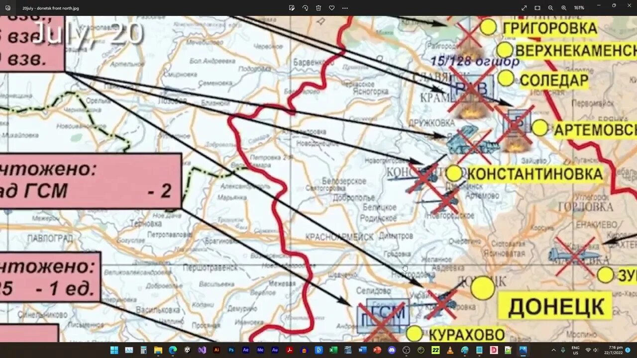 [ Donetsk Front ] Russia MoD Map: Zolota Nyva & Pavlivka under Russian control? Fighting at Mykilske