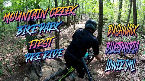 Mountain Creek Bike Park - Bushwack to Bleuphoria to Lower DMI