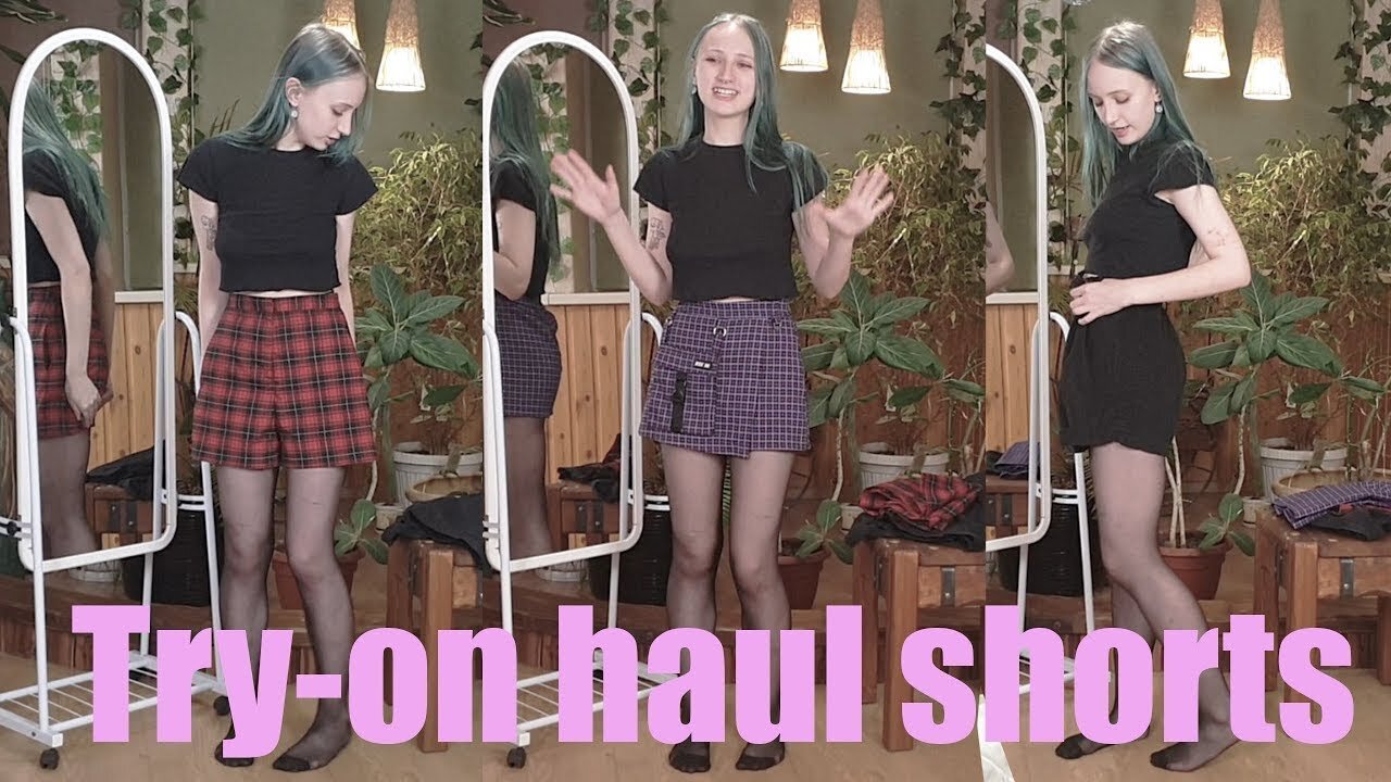 Shorts Try-On: Which shorts is easiest to put on?