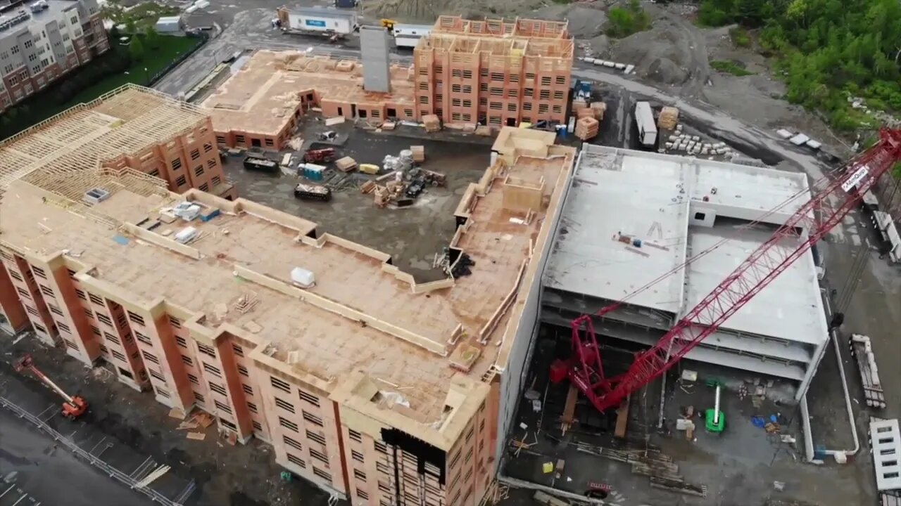 POV - Drone Saturdays - Ep 002 - North Revere MA Apartment construction 19