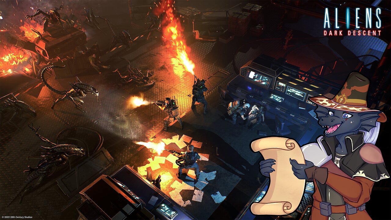[Aliens: Dark Descent] Motion trackers up... head on a swivel.