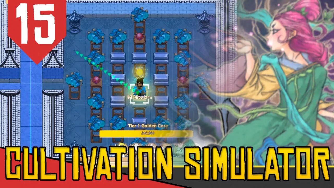 SUPER GOLDEN CORE T1 EM UMA SEMANA - Amazing Cultivation Simulator #15 [Gameplay PT-BR]