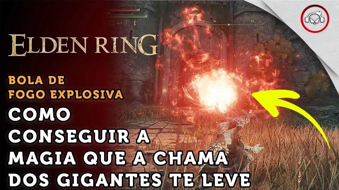 Elden Ring, A localização do encantamento Que a Chama dos Gigantes te Leve | super dica PT-BR