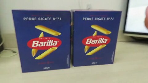 2x Macarrão Grano Duro Penne Rigate Barilla 500g