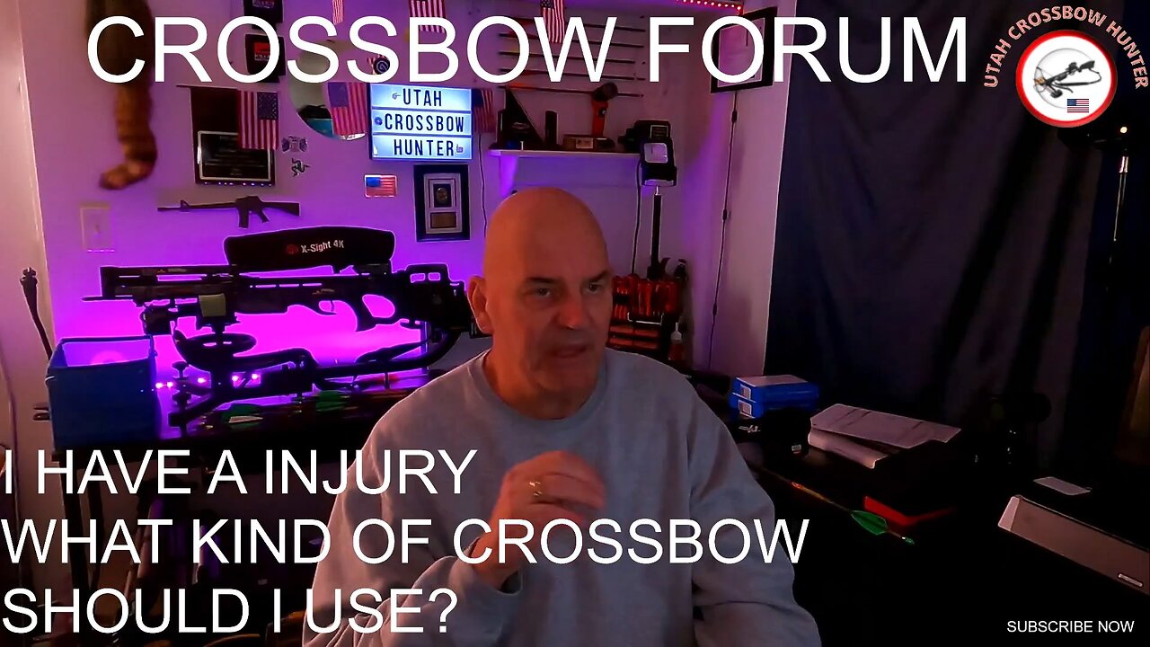 CROSSBOW FORUM: I HAVE A INJURY