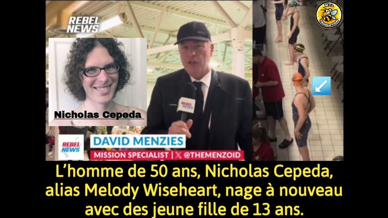 L'homme de 50 ans, Nicholas Cepeda, alias Melody Wiseheart nagent avec des gamines a remis ça.