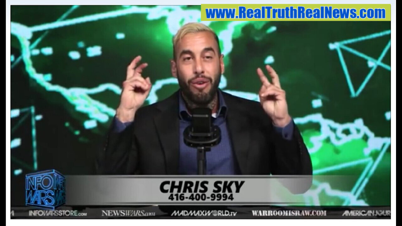 🇨🇦 🇺🇲 Canada's Chris Sky Hosts on INFOWARS August 14/2023