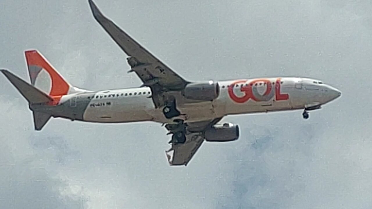Boeing 737-800 PR-GZS coming from Guarulhos to Fortaleza