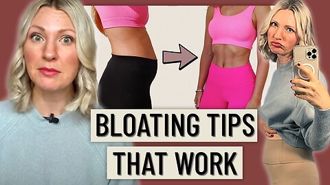 How to Stop Bloating FAST! (Evidence Based Diet & Supplement Tips)