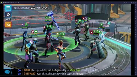 MSF War Live: Ultimus Kree vs Asgardian Warriors Three, Scentist Supreme and Ghost