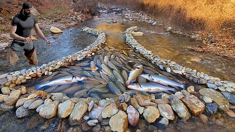 Most İnteresting Fishing Technique / Unbelievable / Big Fish.