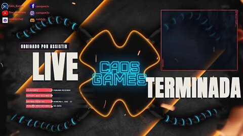 partiu guerriar #caosgames #LaveAsMãos #FiqueemCasa e #JogueComigo