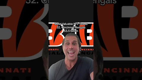 CINCINNATI BENGALS VALUE #shorts