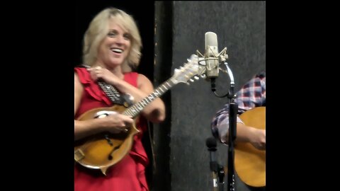 Rhonda Vincent and mom singing