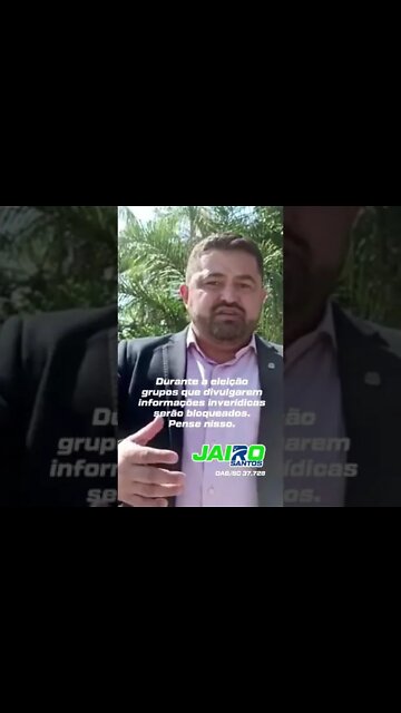 Eleição é decidida pelos votos válidos como alerta o Colega advogado Jairo Santos, de SC 👏