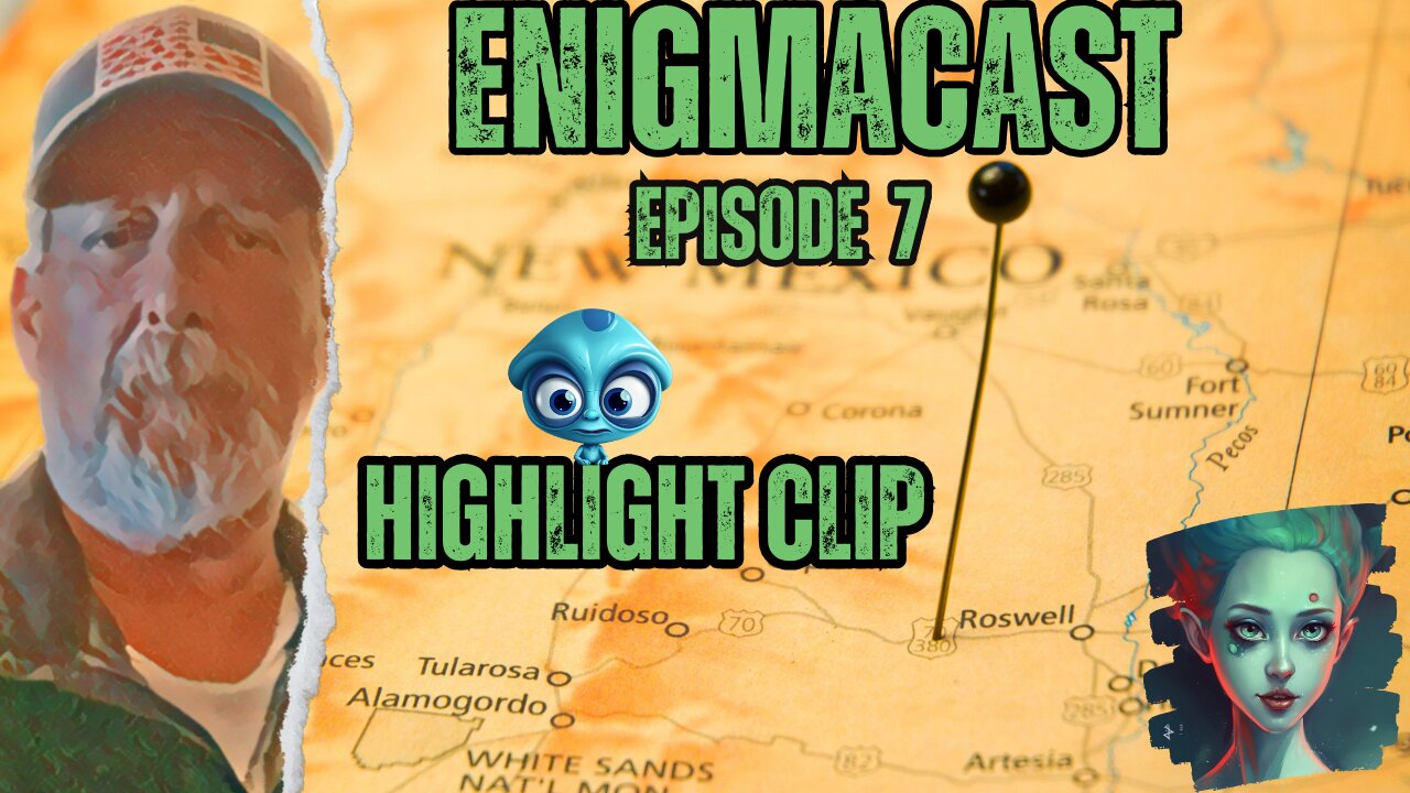 🛸✈️ EnigmaCast Highlight #2: A Personal Encounter with a UFO on an Airplane 🌌