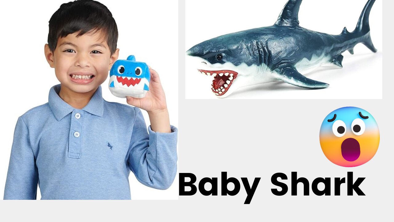 Baby Shark Official Song Cube - Daddy Shark, Blue, 5 x 3 x 3.5 (Inches)