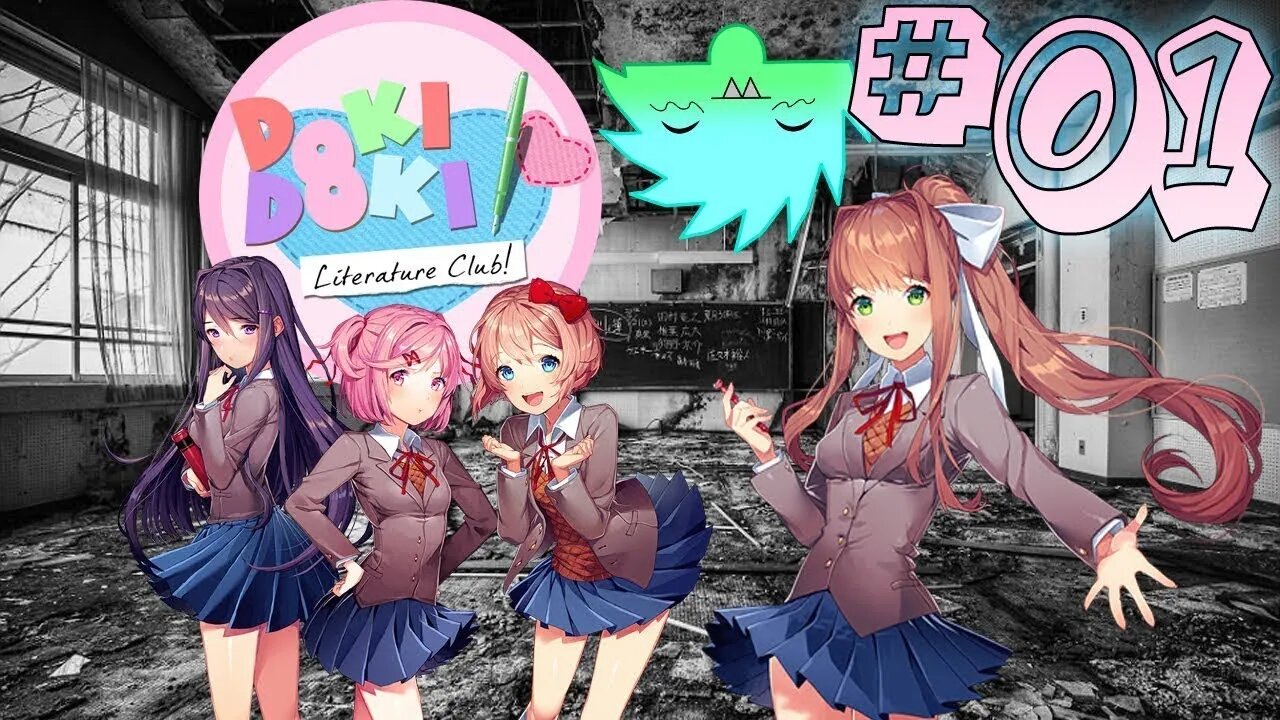 This Is Cuter Than I Expected... | Doki Doki Literature Club - Ep. 01