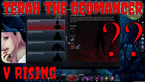 V Rising V Blood Boss Fight Terah The Geomancer On A Friendly Diabolical PvP Server