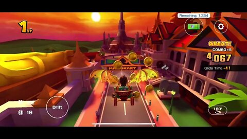 Mario Kart Tour - Bangkok Rush T Gameplay