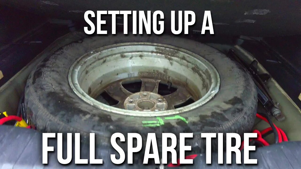 Setting up a Full Spare Tire | Camping, Vanlife, Overlanding