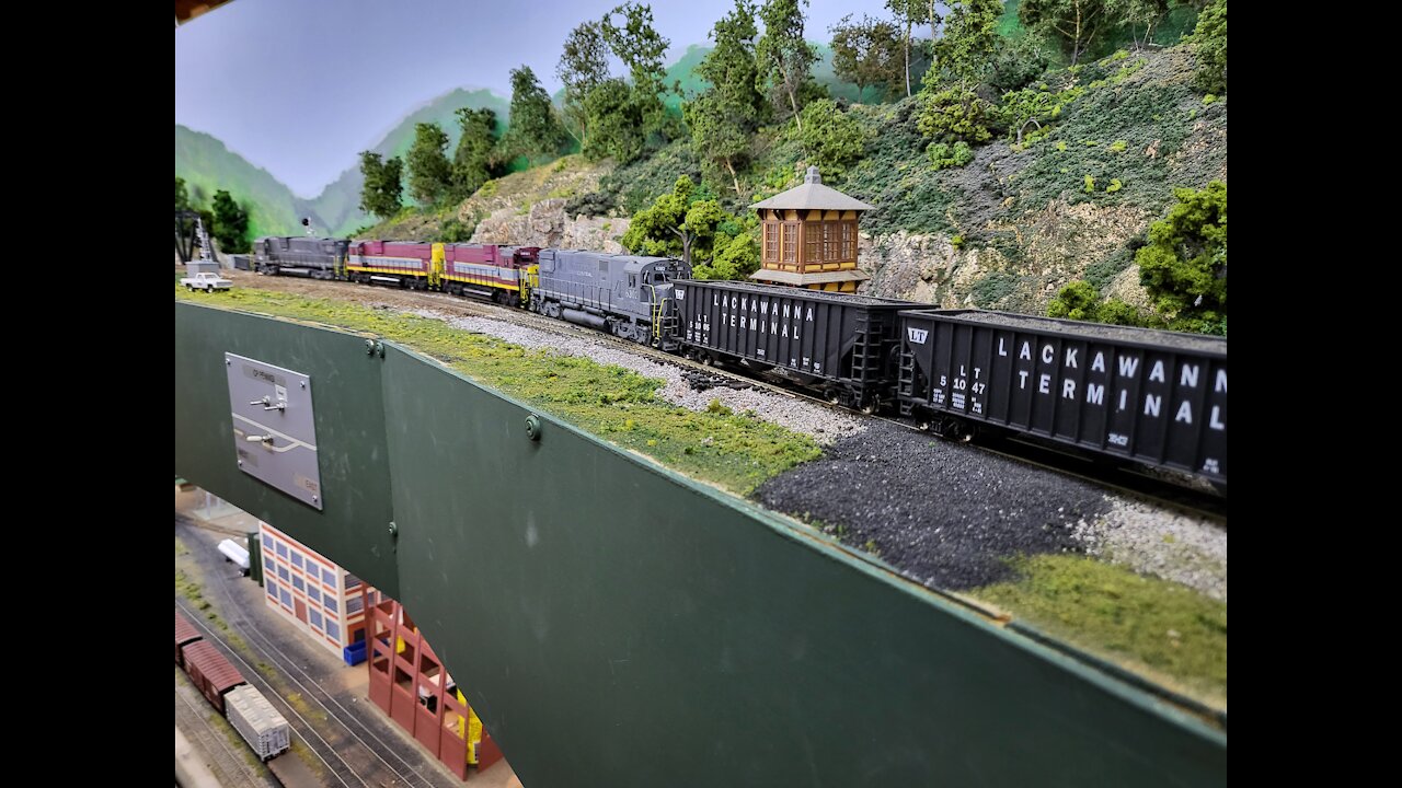 Moving coal on the Lackawanna Terminal Railway