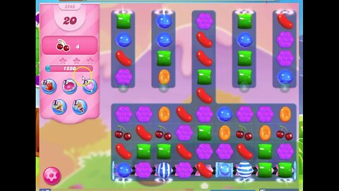 Candy Crush Level 2548 Audio Talkthrough, 1 Star 0 Boosters
