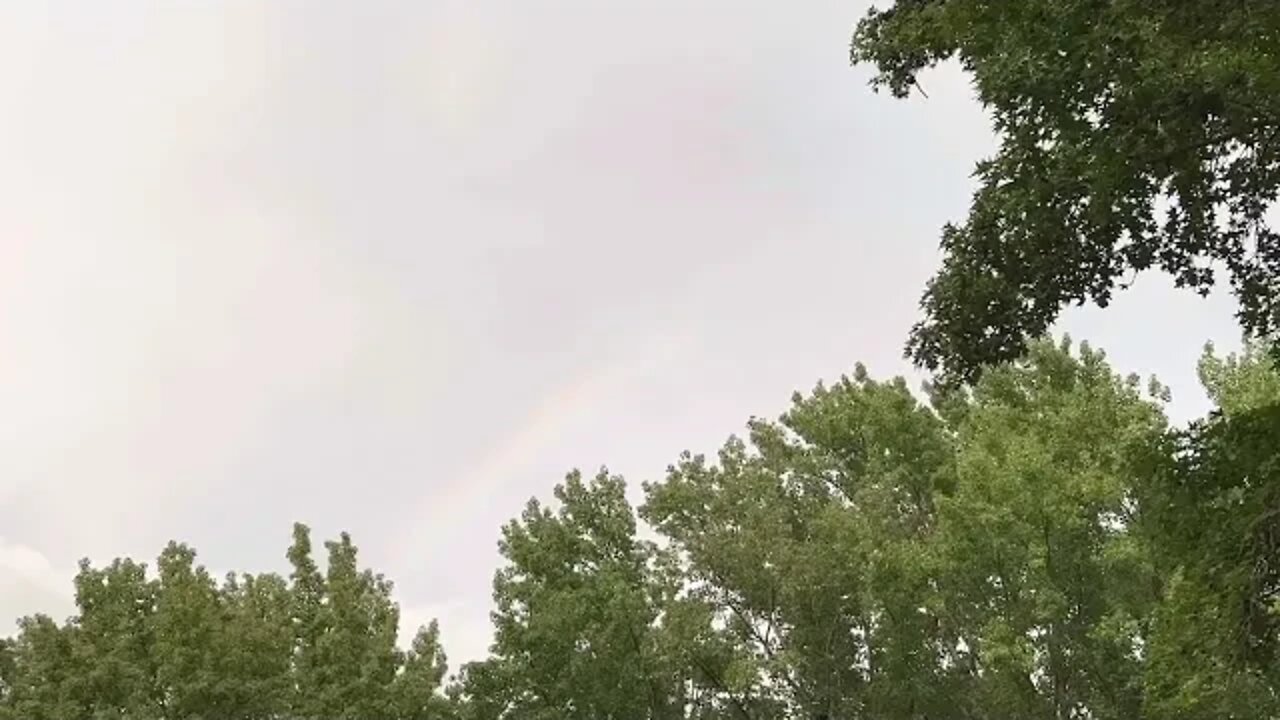 Rainbow In Monticello Arkansas On 9/9/22