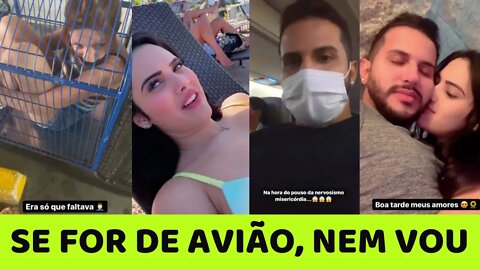 BABAU GUIMARÃES e EMILY GARCIA Foram à PRAIA DE PORTO DE GALINHAS MAS BABAL TEM MEDO DE AVIÃO