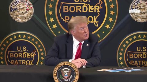 President Trump Participates in a Roundtable Briefing on Border Security