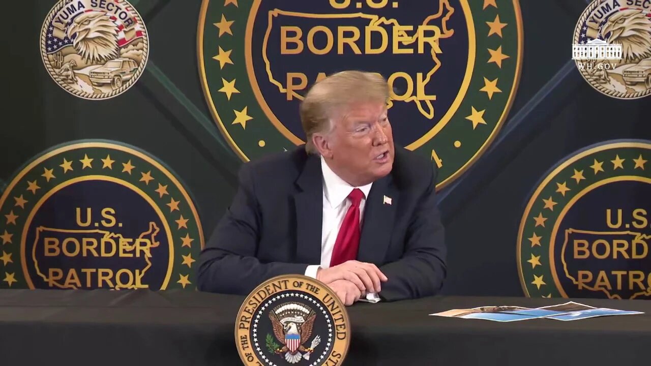 President Trump Participates in a Roundtable Briefing on Border Security