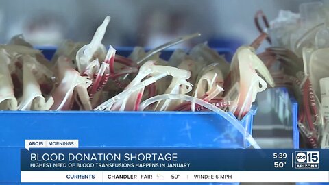 Vitalant in need of donations during emergency-level blood shortage