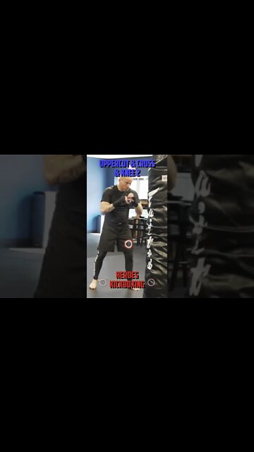 Heroes Training Center | Kickboxing & MMA "How To Double Up" Uppercut & Cross & Knee 2 | #Shorts